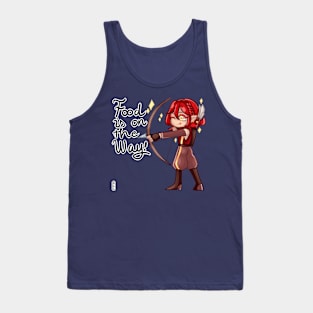 Food is on the Way Tank Top